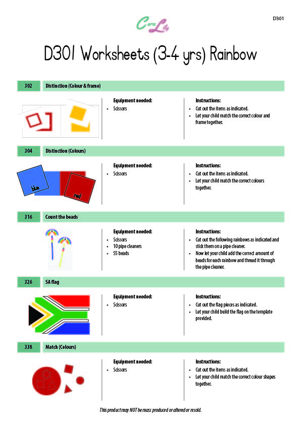 D301 E Rainbow cover